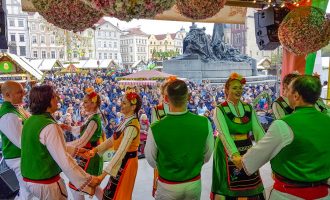 Фолклорен фестивал в Прага, Чехия