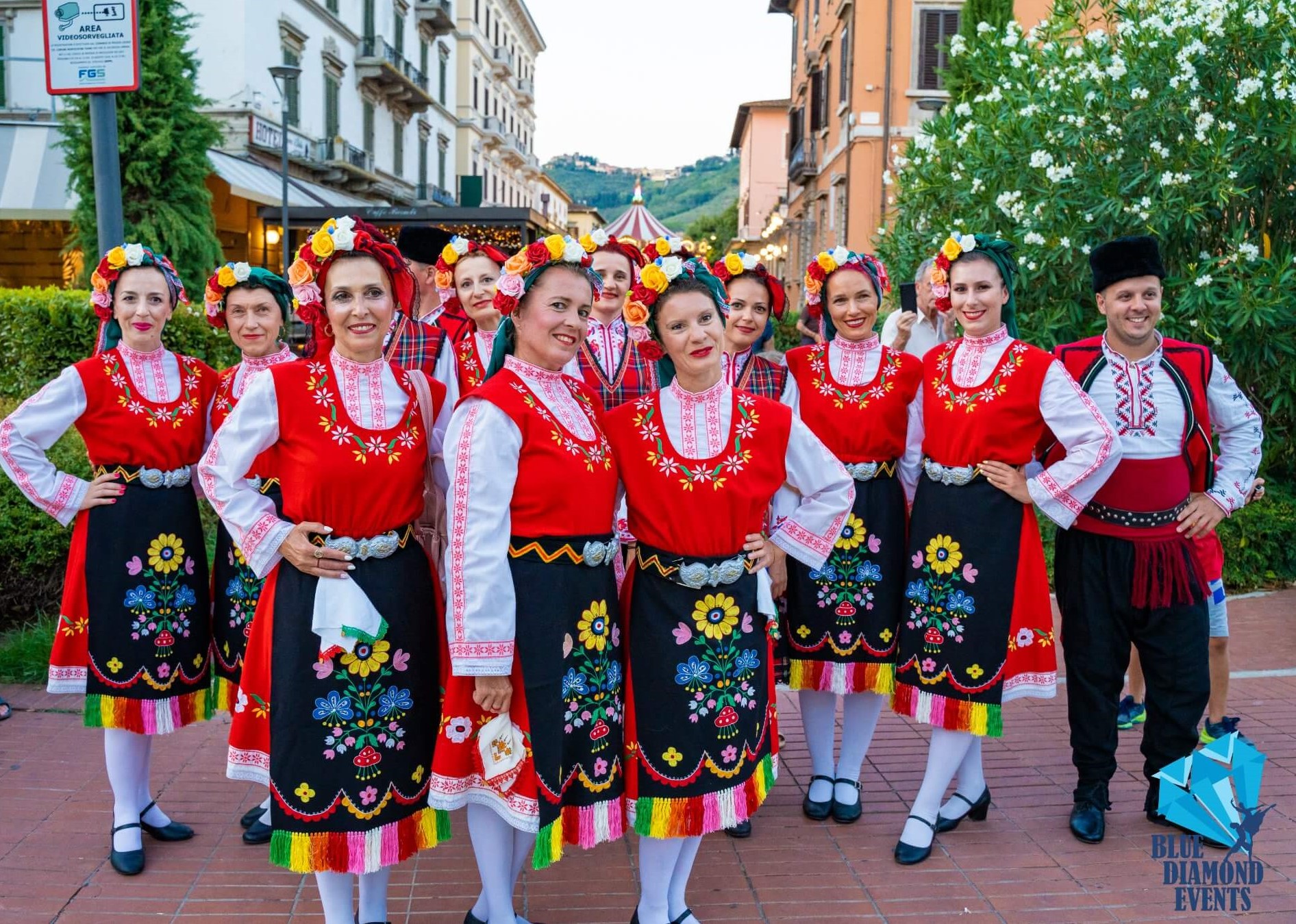 Folklore festival Montecatini Terme Tuscany